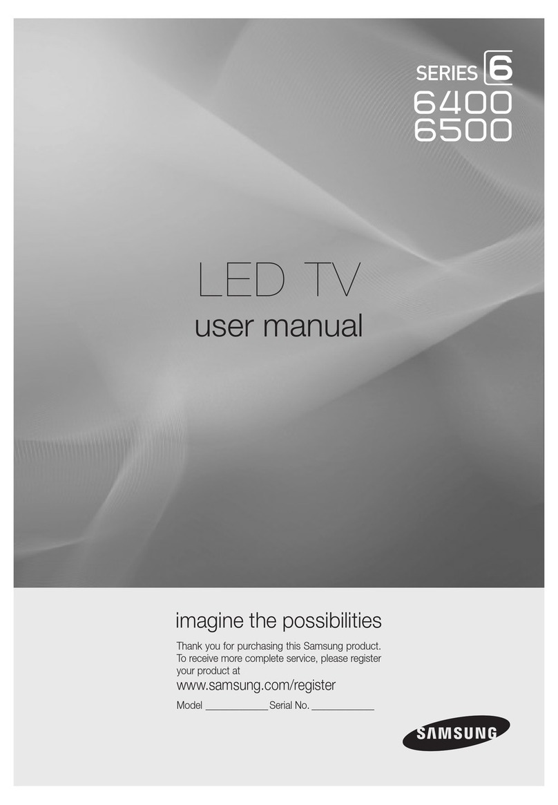 Samsung UN65C6500VF User manual Samsung UN65C6500VF User manual