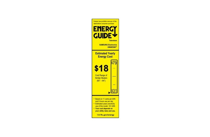 Samsung UN60ES8000FXZA Assembly instructions