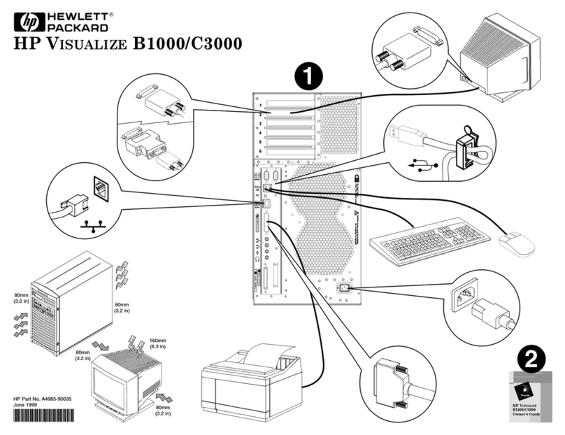 HP Visualize b1000 - Workstation User manual