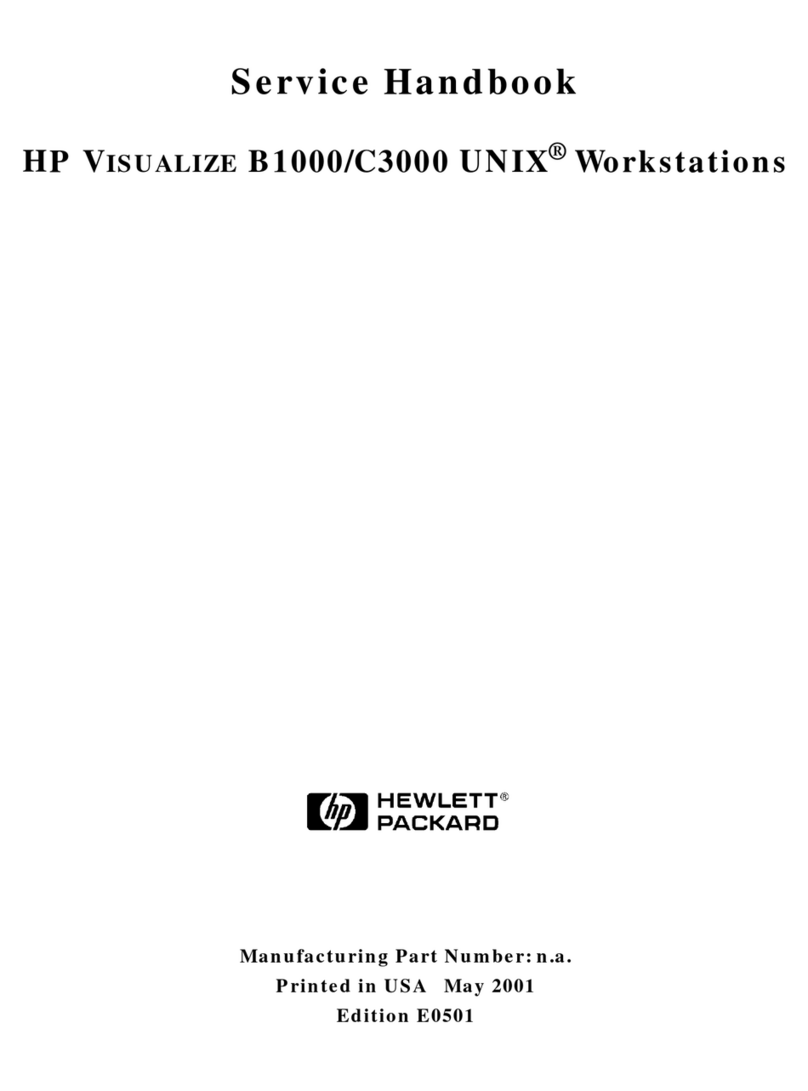 HP Visualize b1000 - Workstation User manual