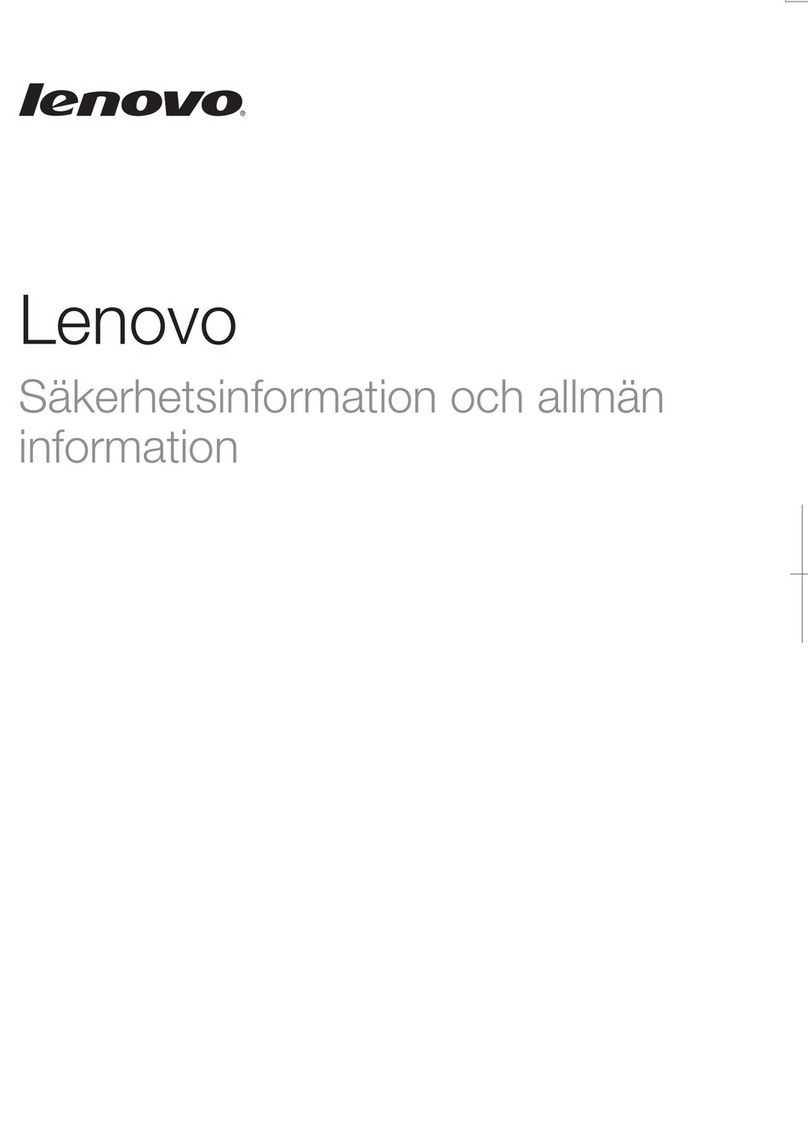 Lenovo IdeaPad N585 Säkerhetsinformation och allmän information