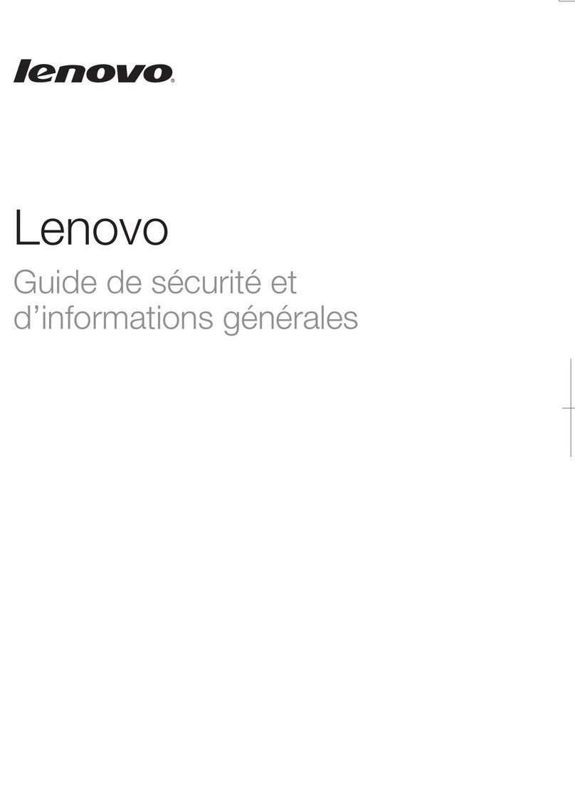 Lenovo IdeaPad N585 Guide de sécurité et d’informations générales Lenovo IdeaPad N585 Guide de sécurité et d’informations générales