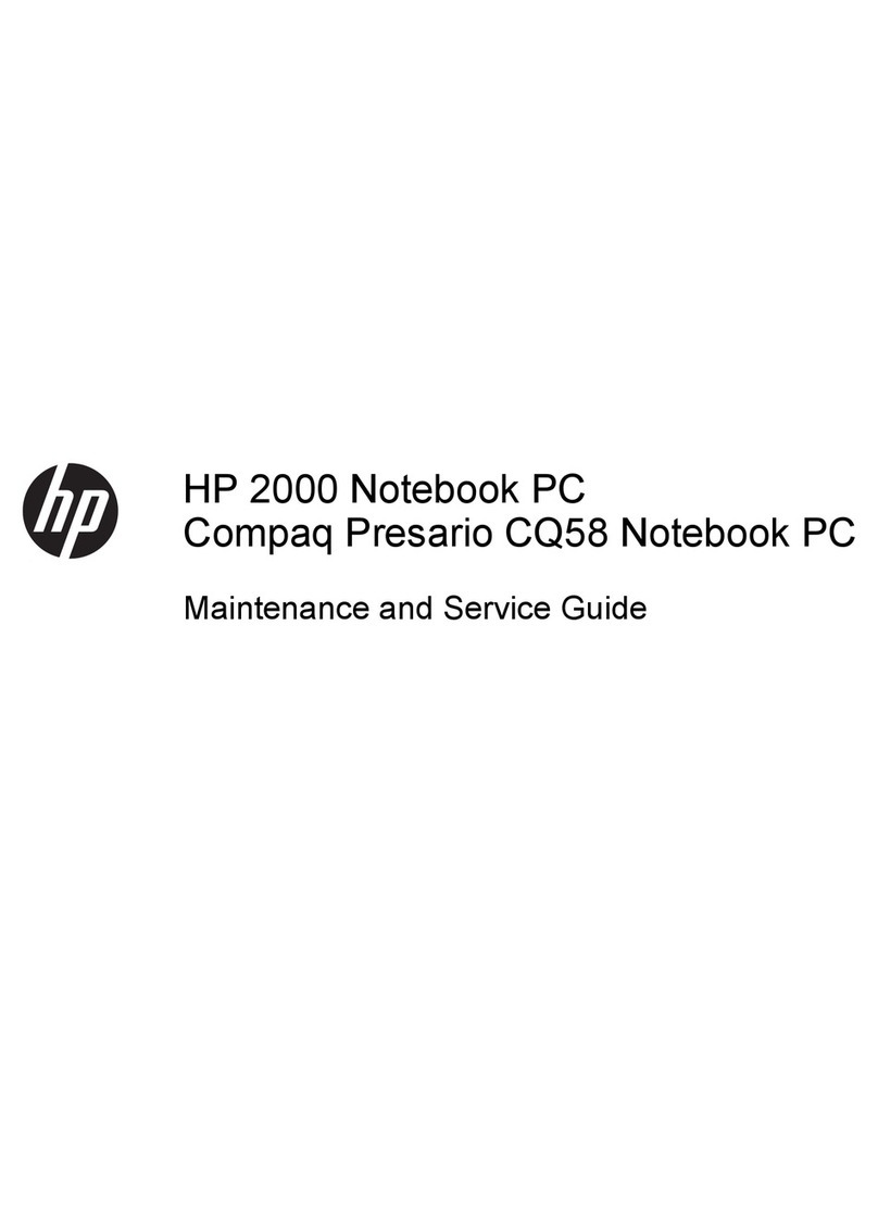 HP Presario CQ58-a00 Manual