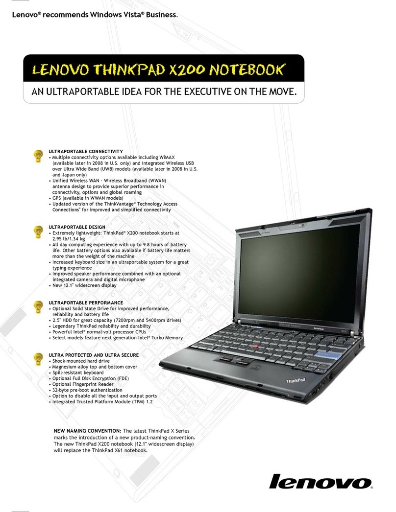 Lenovo 7458B18 brochure