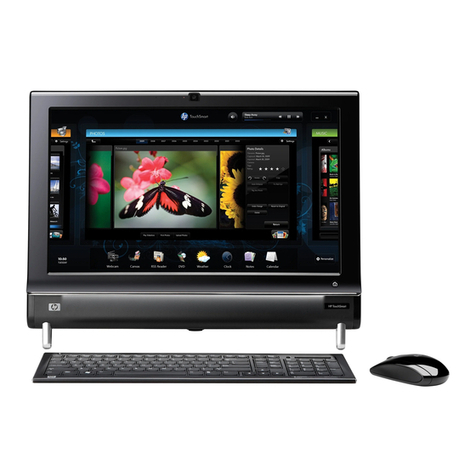 HP TouchSmart 300-1000 - Desktop PC quick start guide