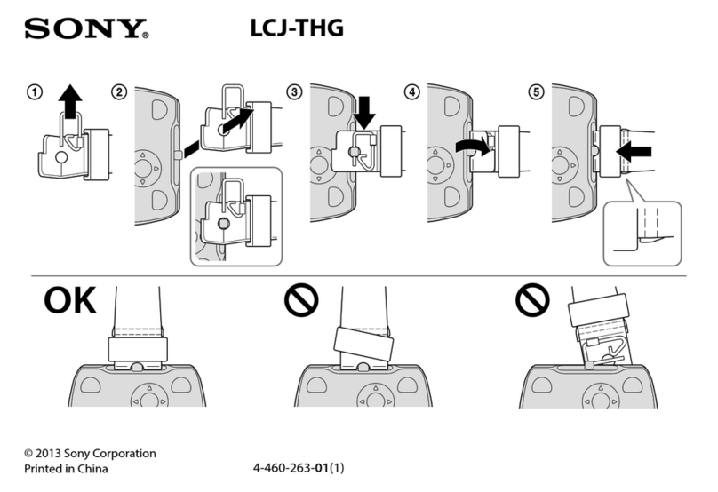 Sony LCJ-THG instructions