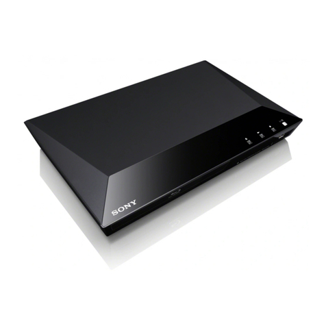 Sony BDP-S1100 operating instructions