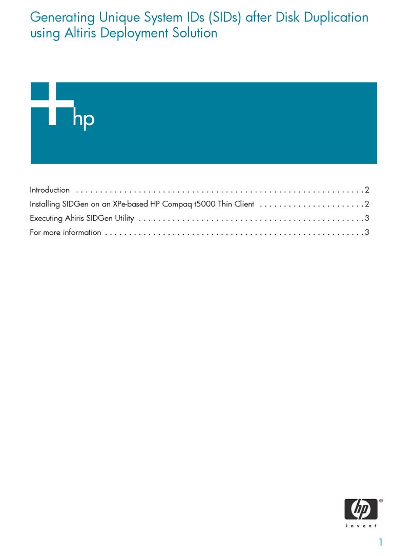HP T5700 - compaq thin client User manual HP T5700 - compaq thin client User manual