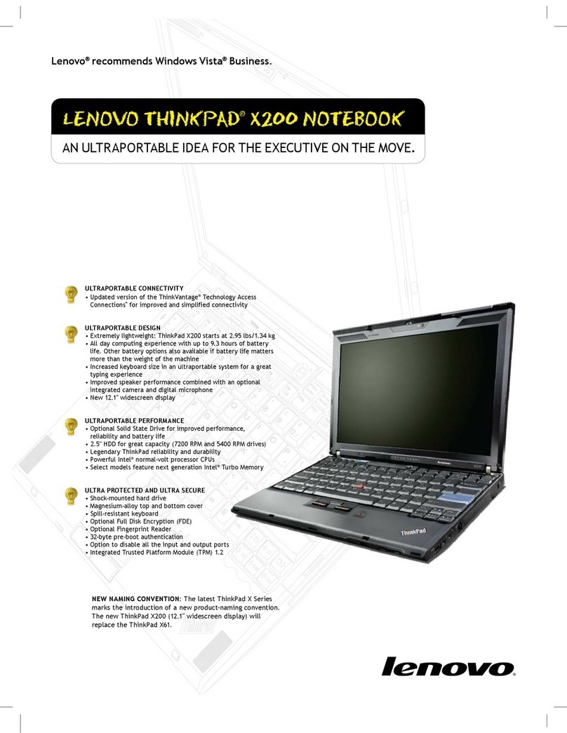 Lenovo 74542NU User manual