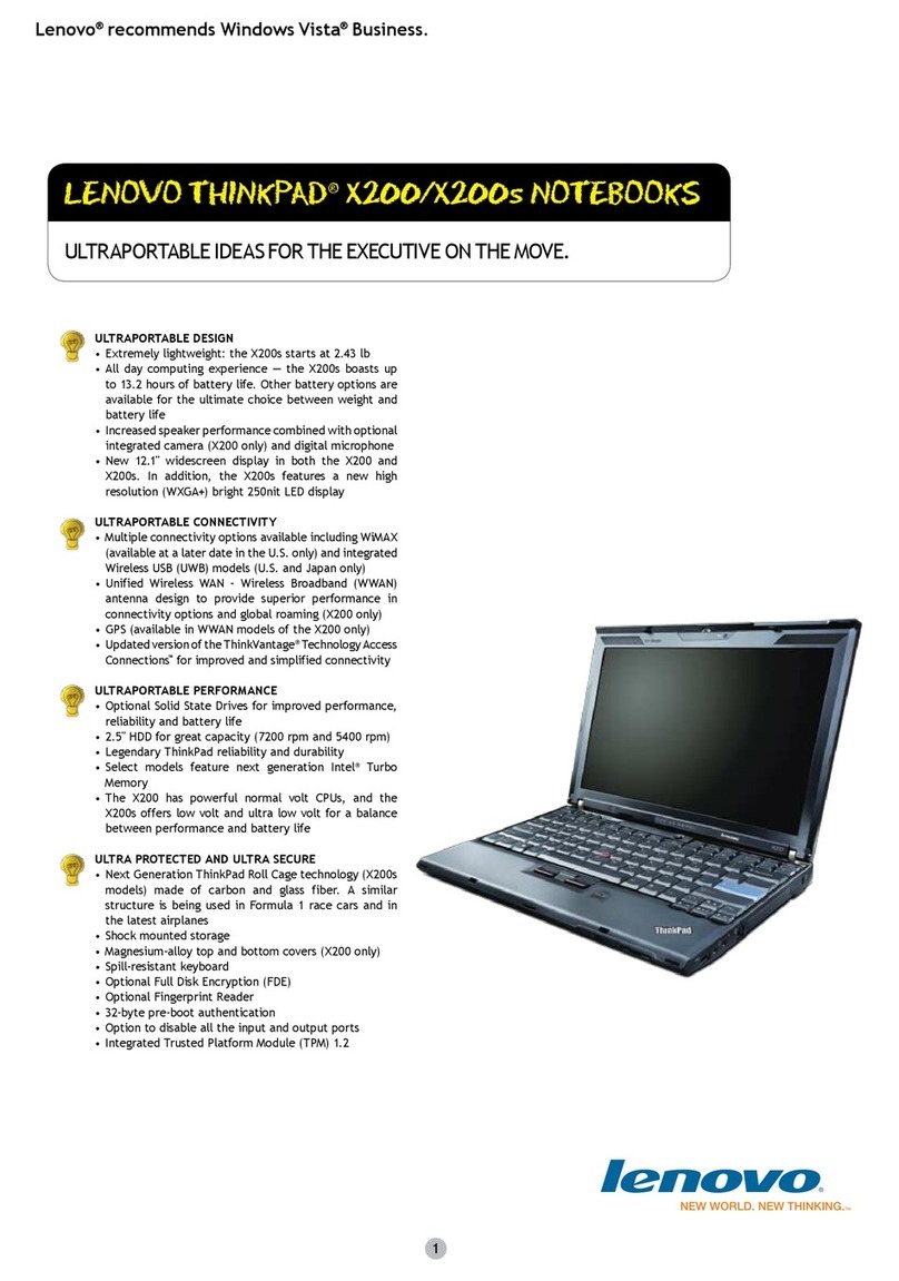 Lenovo 74542GU User manual