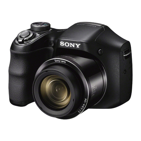 Sony Cyber-shot DSC-H200 Installation instructions manual