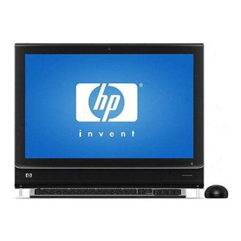 HP TouchSmart IQ520 User manual