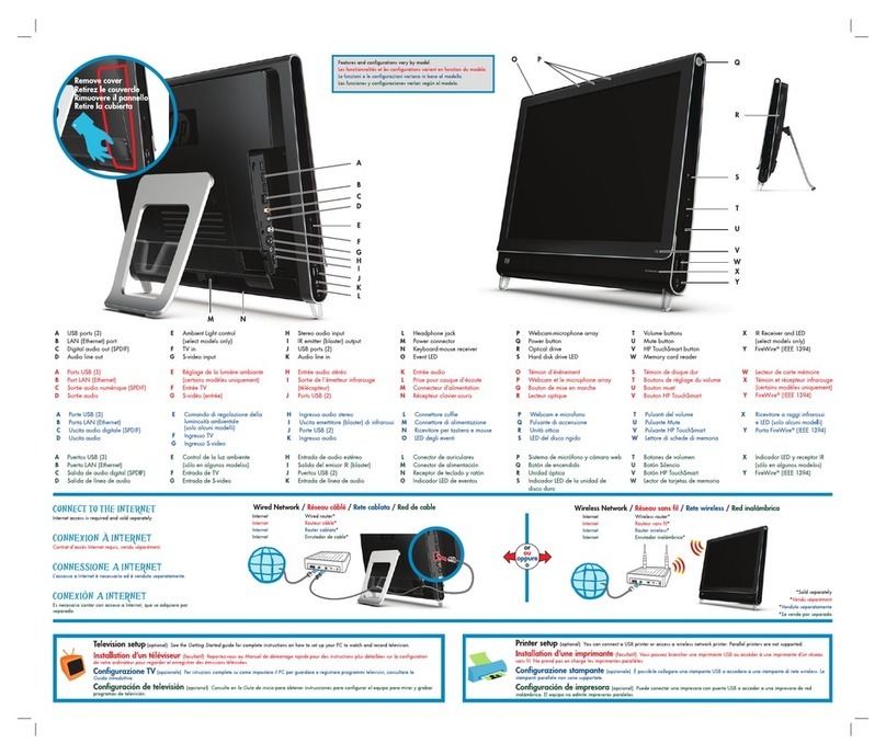 HP TouchSmart IQ540 - Desktop PC How to use