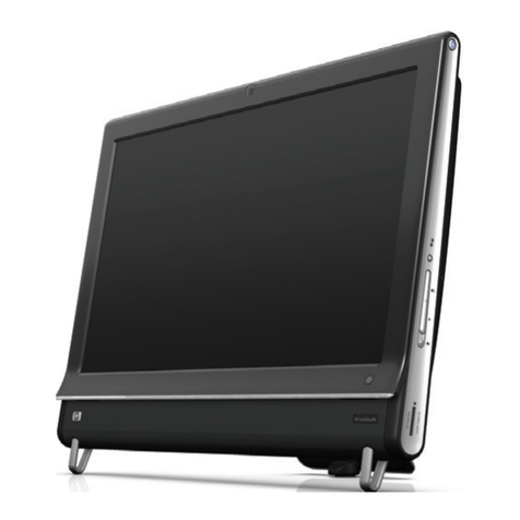 HP TouchSmart 600-1300 - Desktop PC Parts list manual