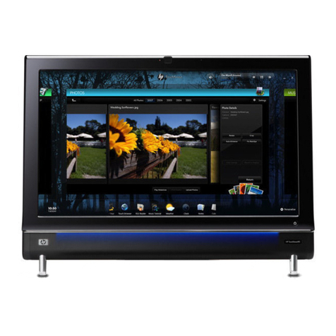 HP TouchSmart 600-1000 - Desktop PC User manual
