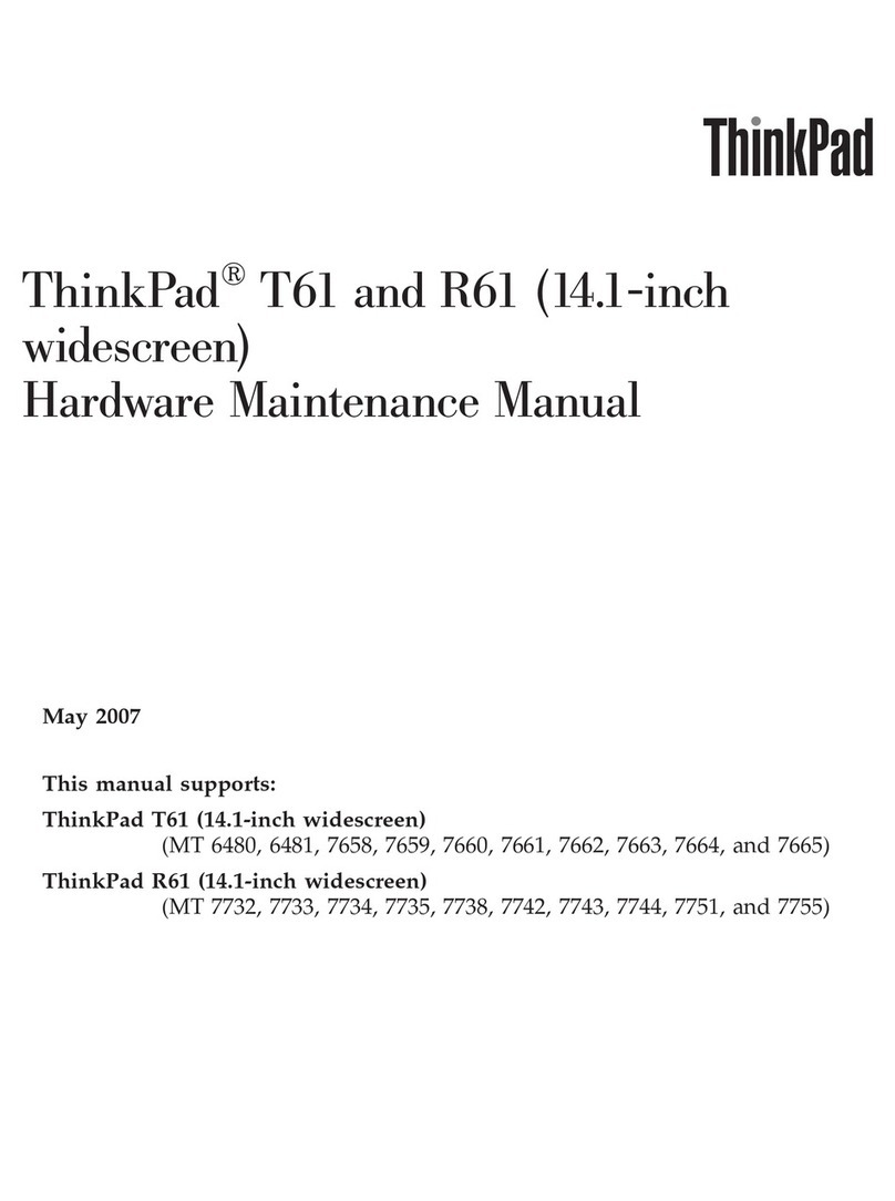 Lenovo 765912U Owner's manual
