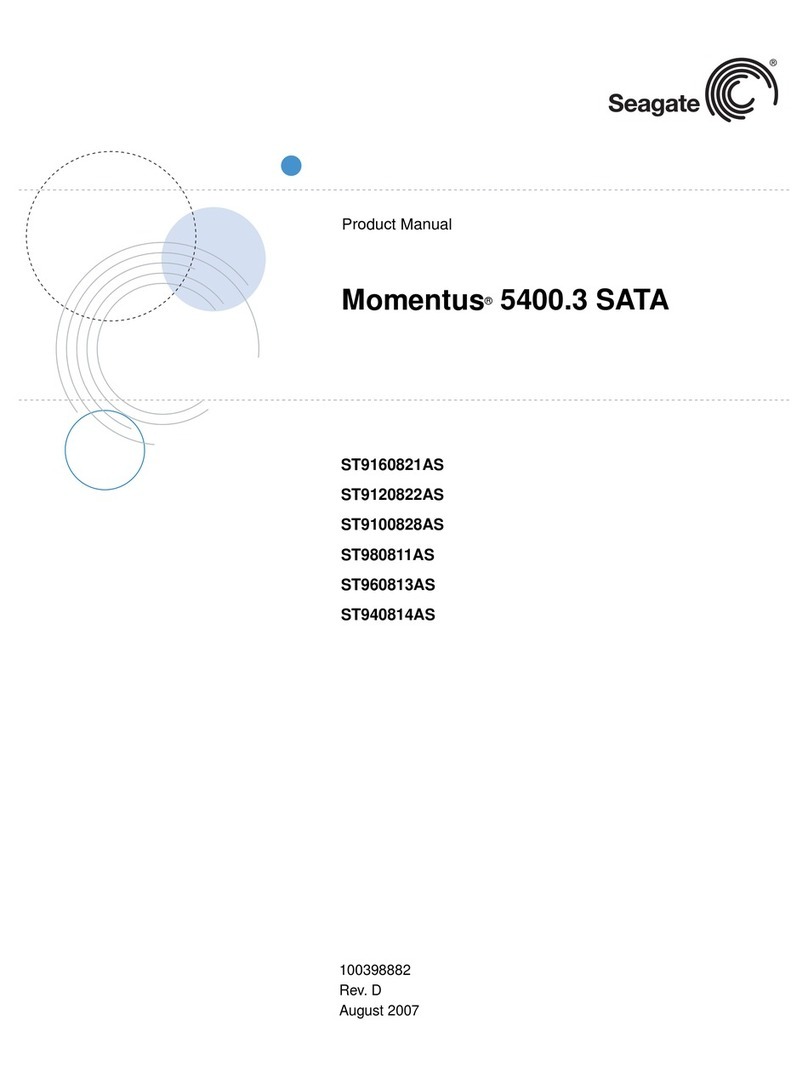 Seagate ST9100828AS - Momentus 5400.3 100 GB Hard... User manual