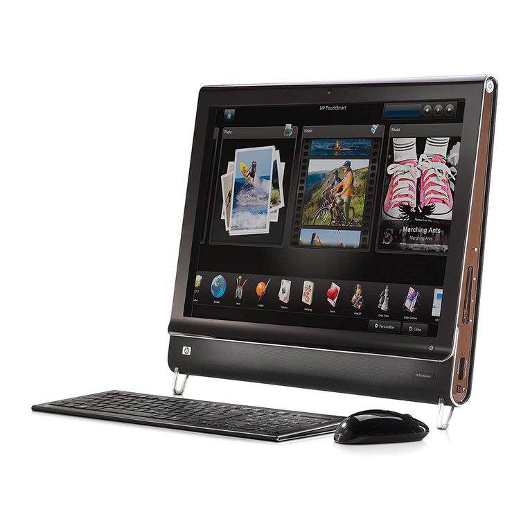 HP TouchSmart IQ500 Use and maintenance manual