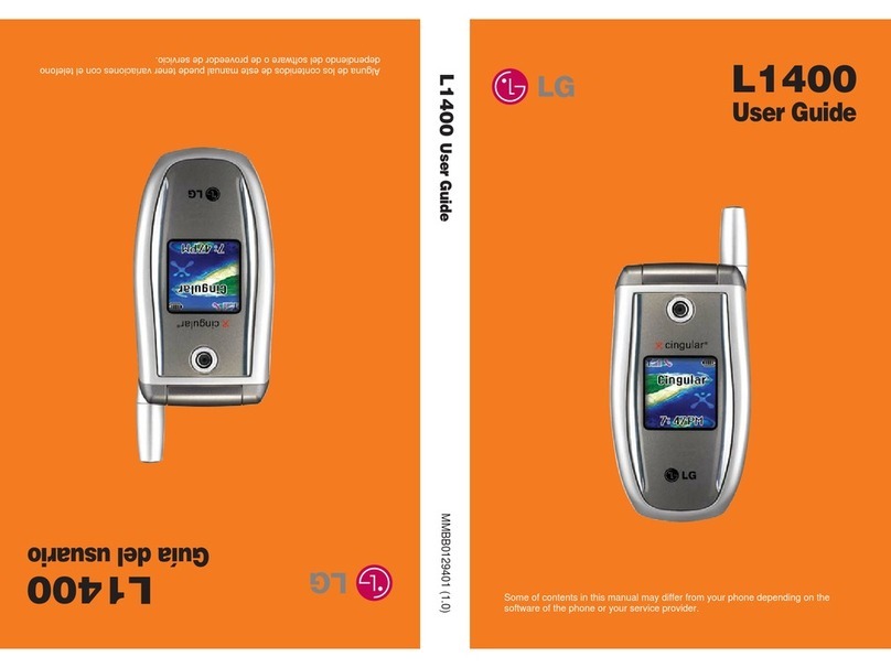 LG L1400 Quick start guide