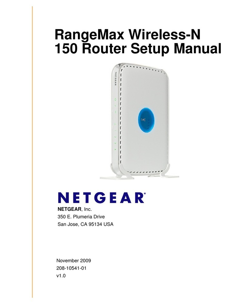 NETGEAR WPN824N - RangeMax Wireless-N 150 Router User guide