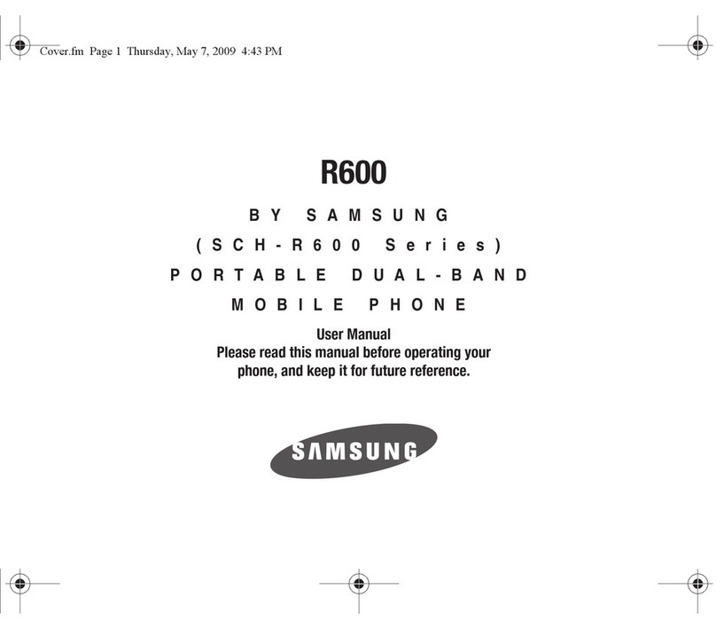 Samsung Alltel Hue II SCH-R600 Series user manual