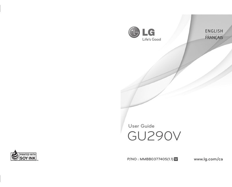 LG KG290 User manual