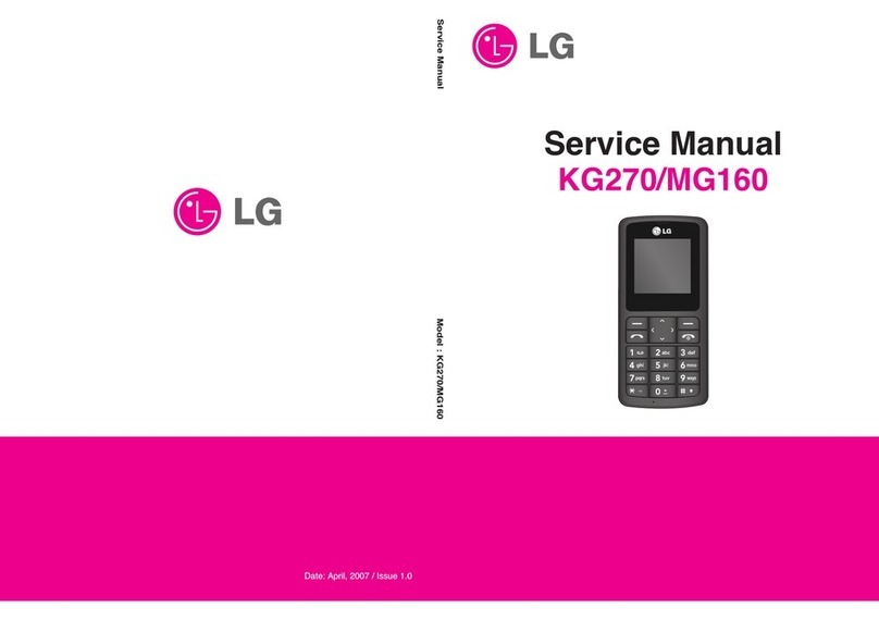 LG KG270 User manual