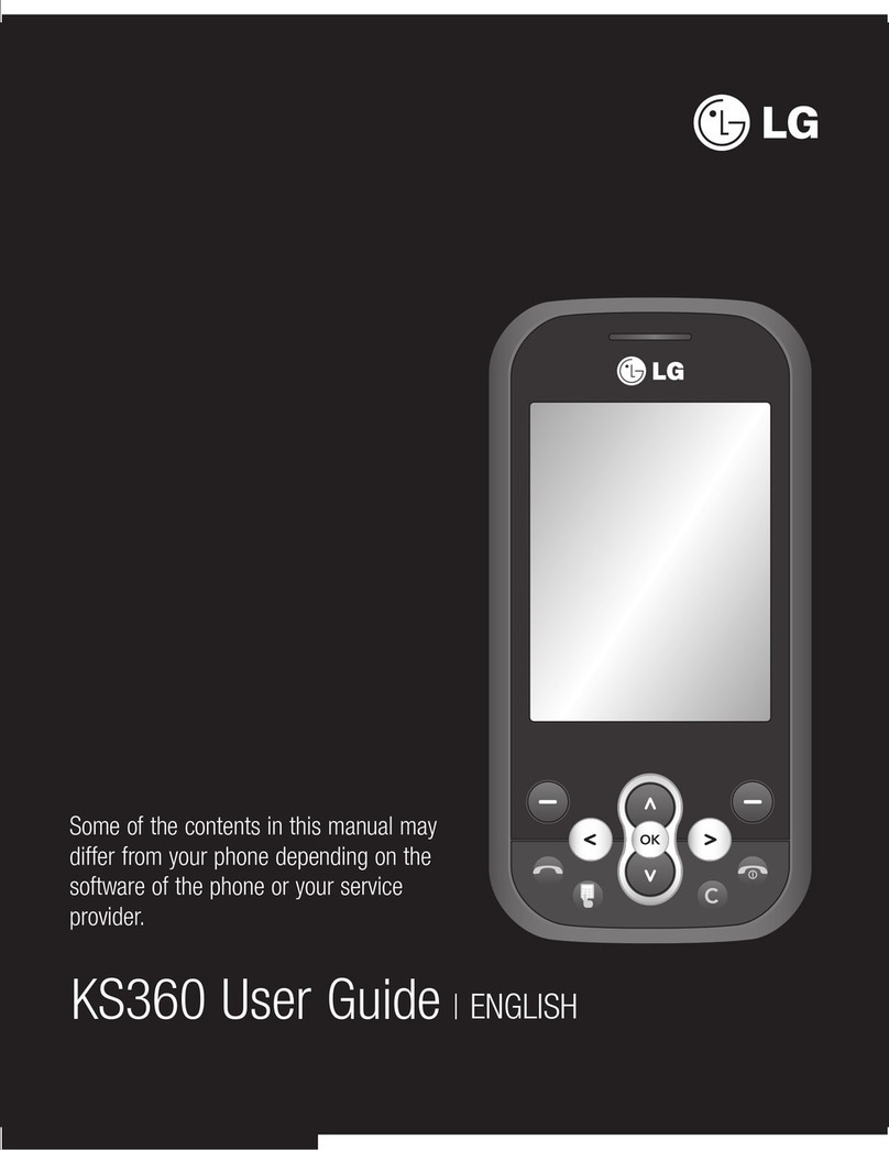 LG KS360 -  Cell Phone 15 MB User manual