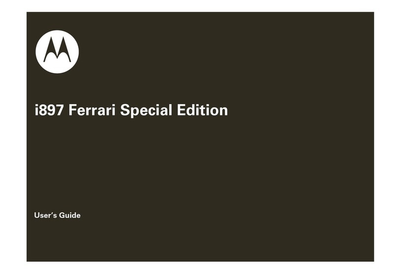 Motorola i897 User manual