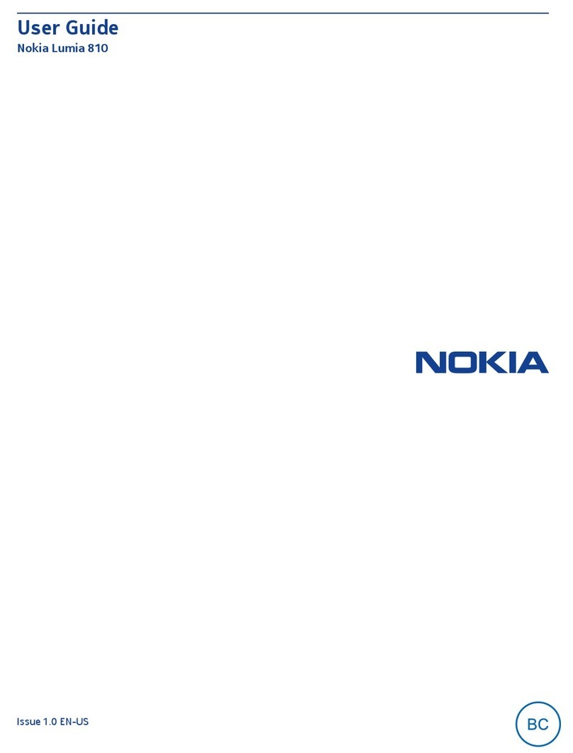 Nokia T-Mobile LUMIA 810 User manual