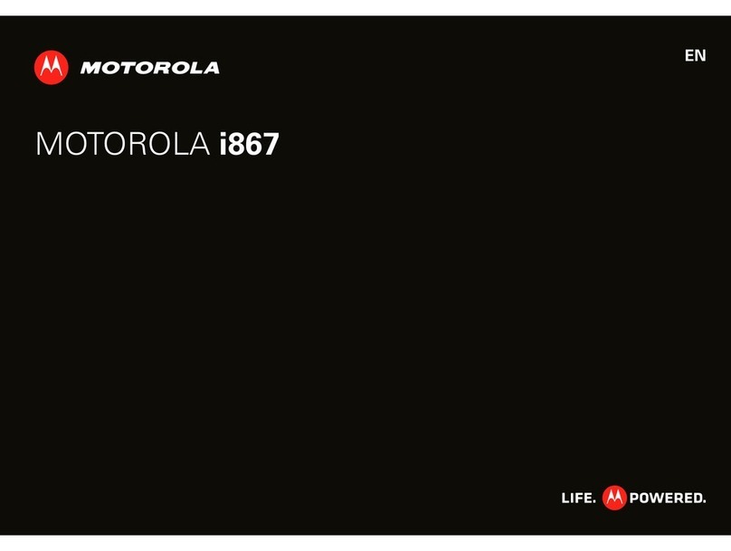 Motorola i867 User manual