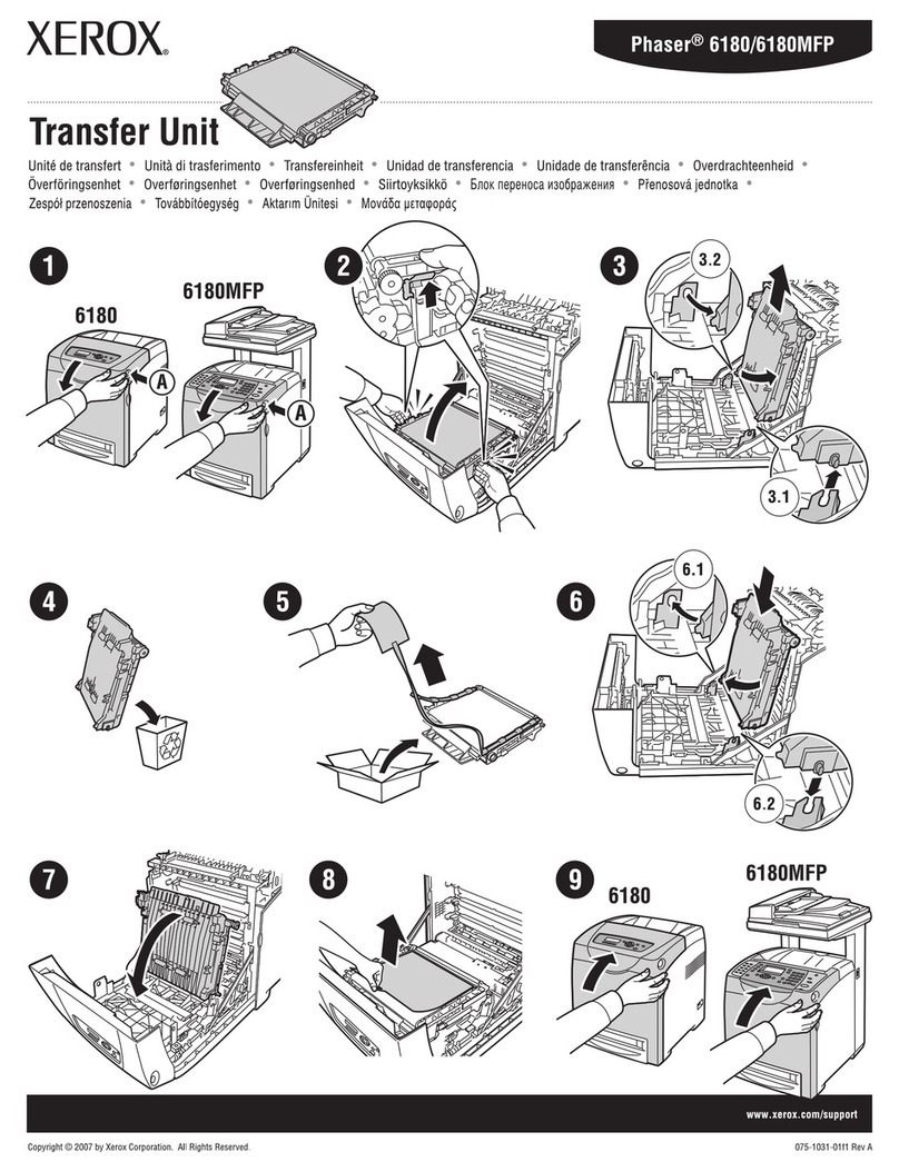 Xerox Phaser 6180MFP User manual