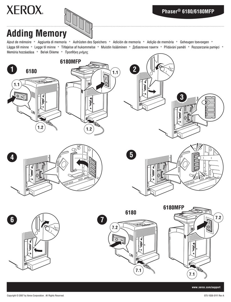 Xerox Phaser 6180MFP User manual