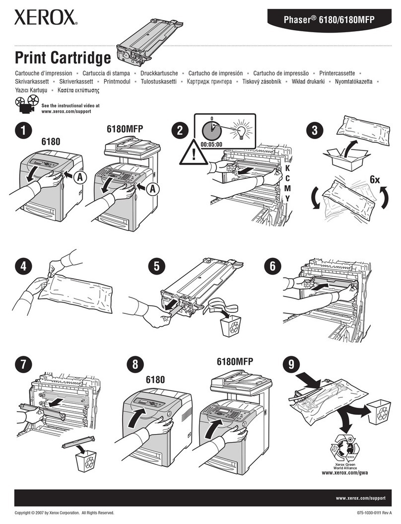 Xerox Phaser 6180MFP User manual