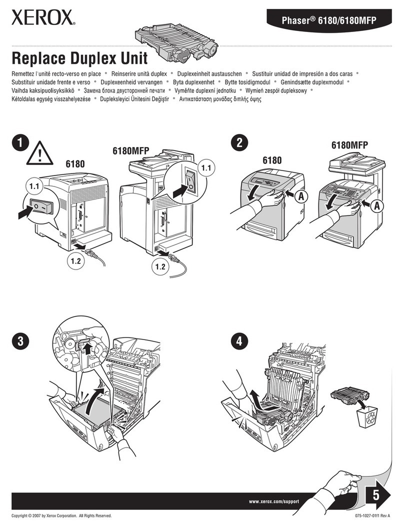 Xerox Phaser 6180MFP User manual