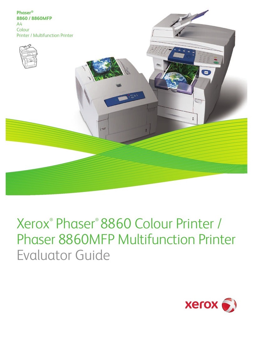 Xerox 8860MFPD - Multifunction Inkjet Printer User manual