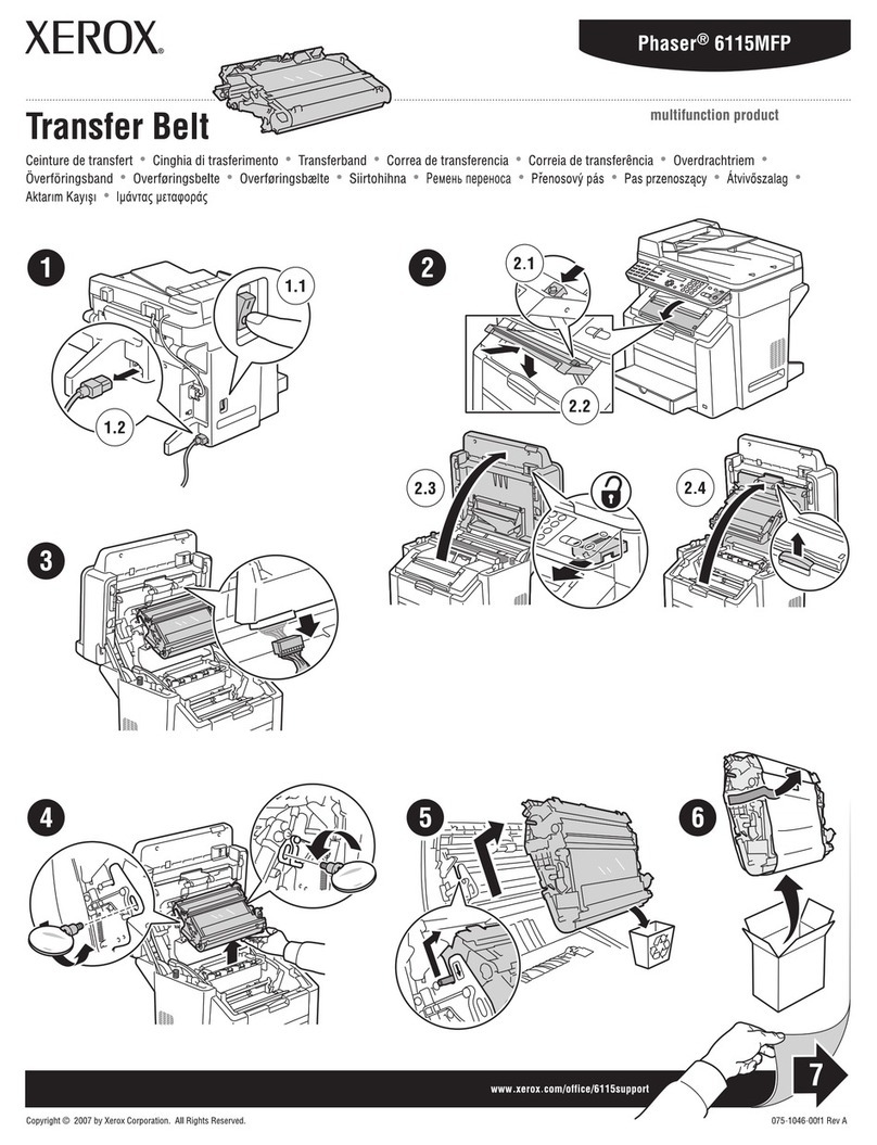 Xerox Phaser 6115 MFP User manual