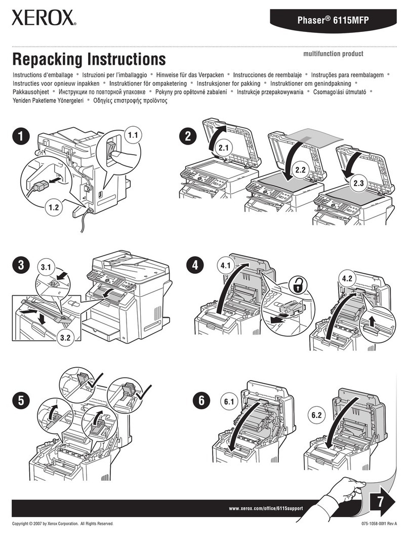 Xerox Phaser 6115 MFP User manual