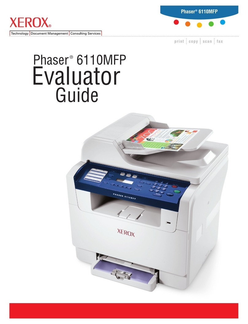 Xerox Phaser 6110MFP User manual