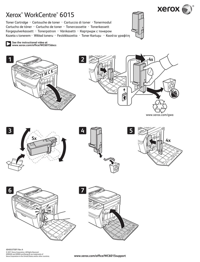 Xerox WorkCentre 6015NI User manual