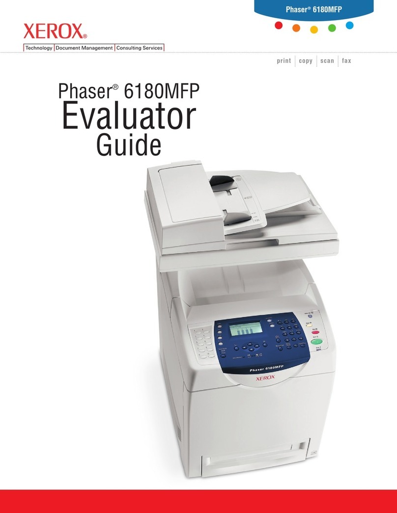Xerox Phaser 6180MFP User manual