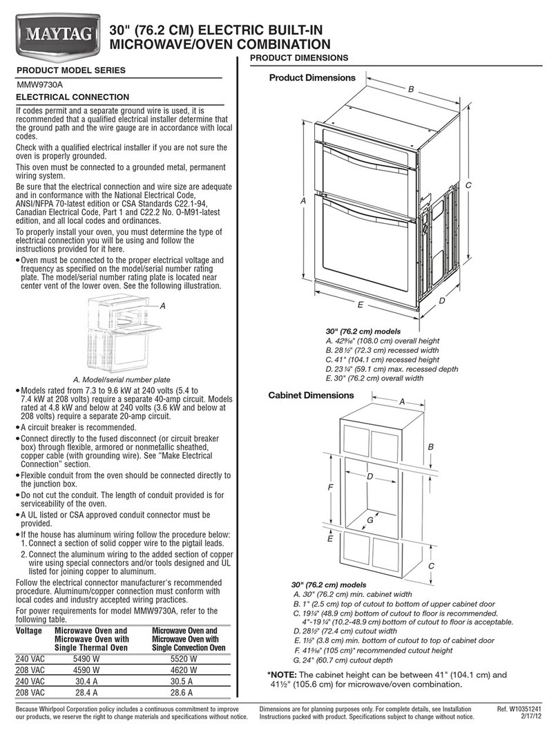 Maytag MMW9730A Parts list manual