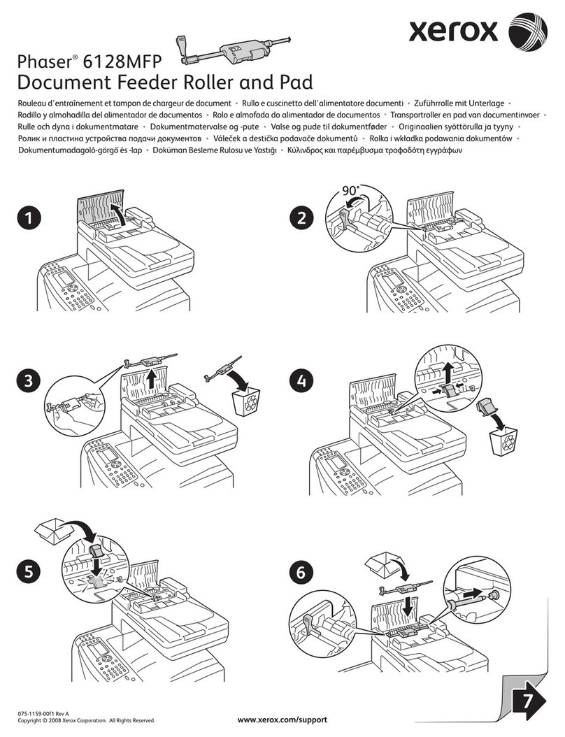 Xerox Phaser 6128 MFP User manual