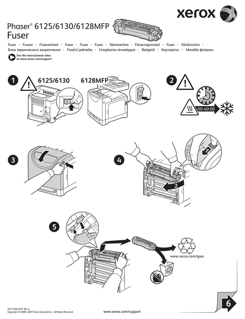 Xerox Phaser 6128 MFP User manual