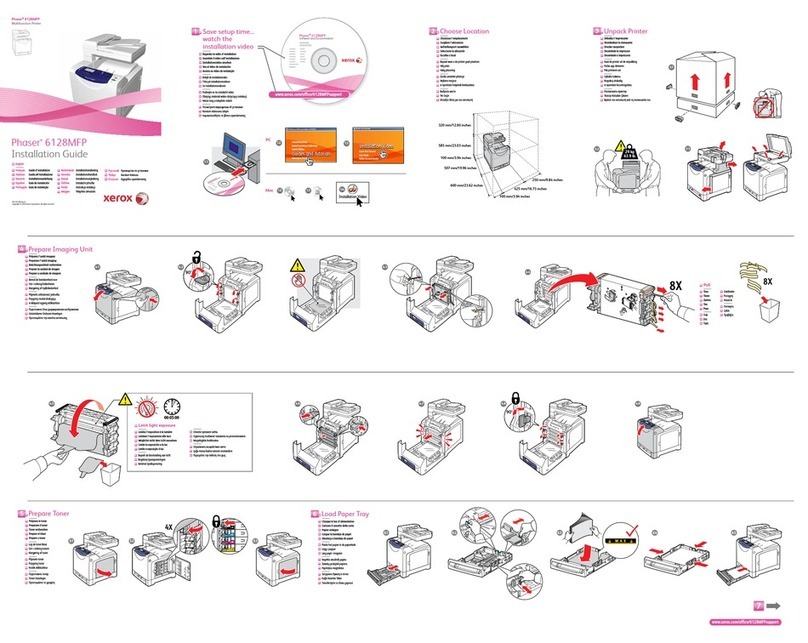 Xerox Phaser 6128 MFP User manual