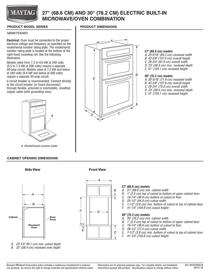 Maytag MMW7530WD Parts list manual