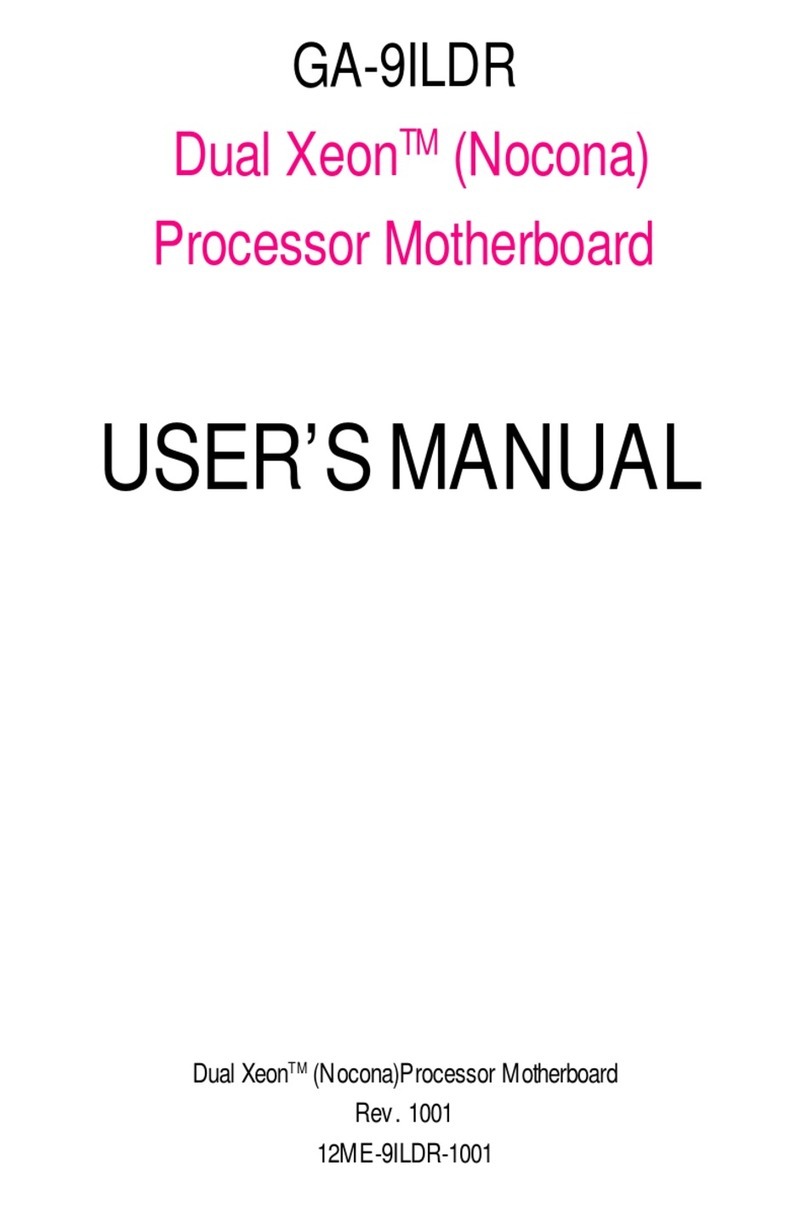 Gigabyte GA-9ILDR user manual