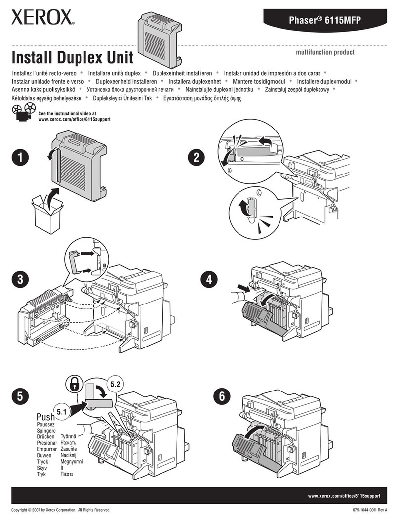 Xerox Phaser 6115 MFP User manual