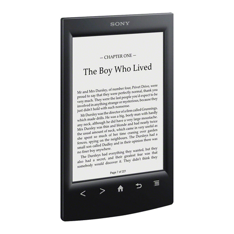 Sony PRS-T2BC User manual