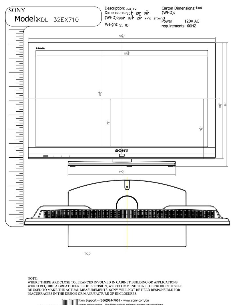 Sony KDL-32EX710 - 32" Class Bravia Ex710 Led... User guide
